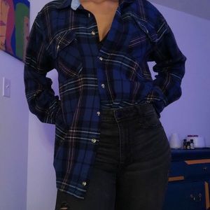 Navy Flannel